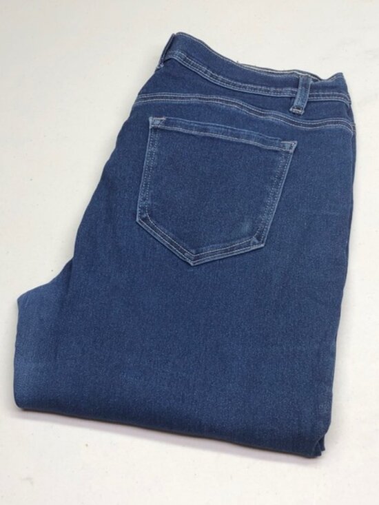 Angels Denim - ANGELS FOREVER CONVERTIBLE HIGH-RISE SKINNY ANKLE JEANS SZ16 L27 ⭐️